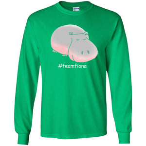 Hippo Lover T-shirt Hashtag Team Fiona