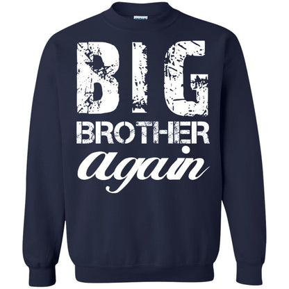 Big Brother Again T-shirt New Baby Navy