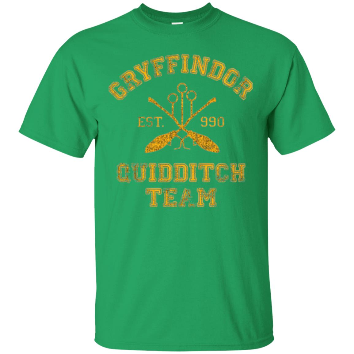Gryffindor Quidditch Team T-shirt Irish Green