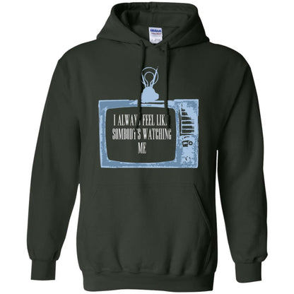 I Always Feel Like Sombody's Watching Me T-shirt Forest Green