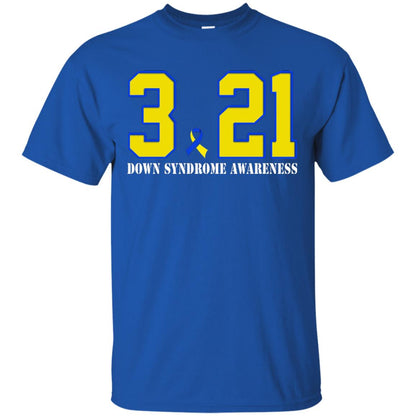 March 21st Down Syndrome Awareness T-shirt Royal