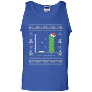 Christmas T-shirt Carol Bar Graph