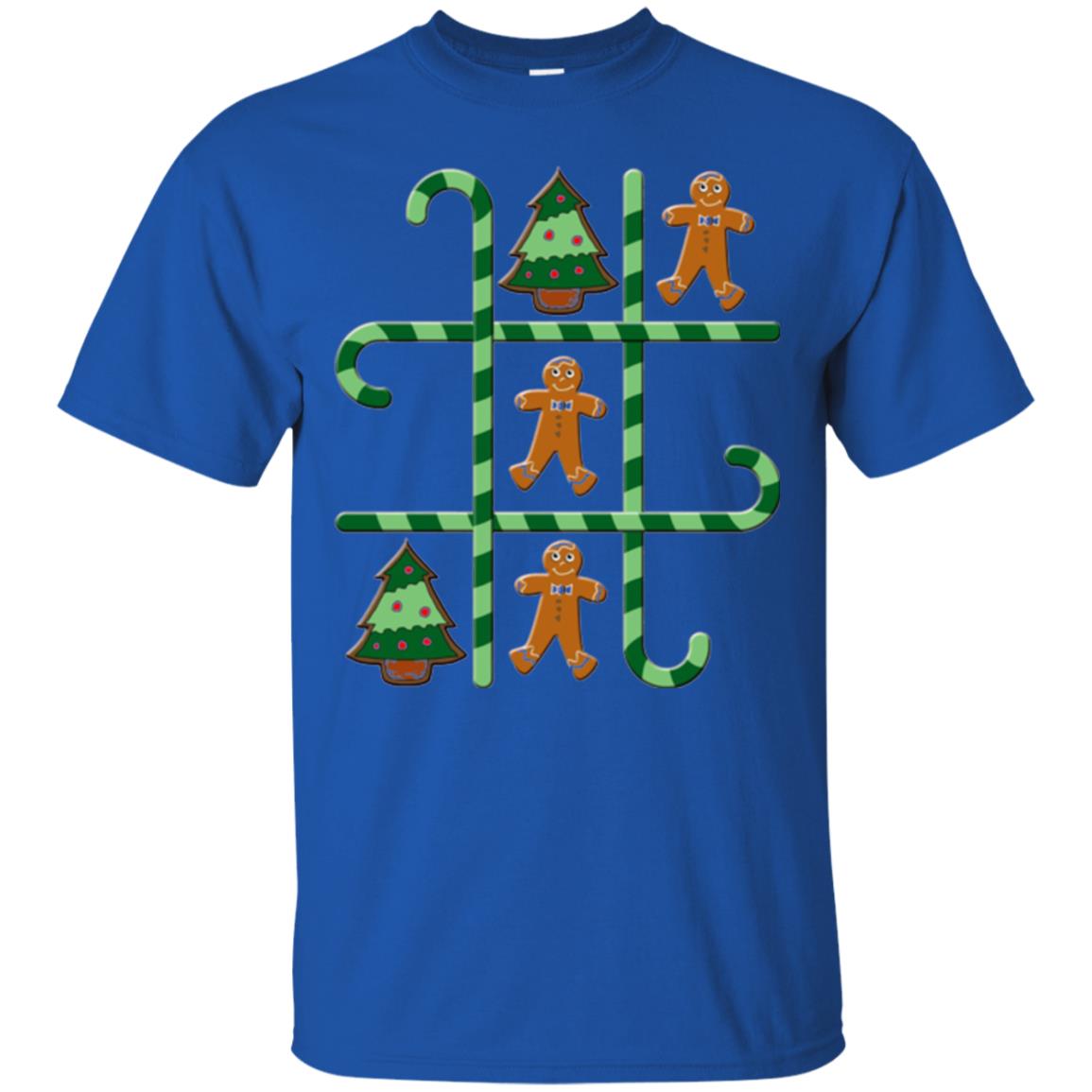 Christmas T-shirt Tic Tac Toe Board Game Royal
