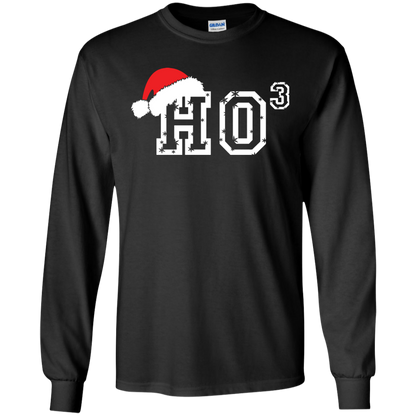 Christmas T-Shirt Ho Ho Ho Black