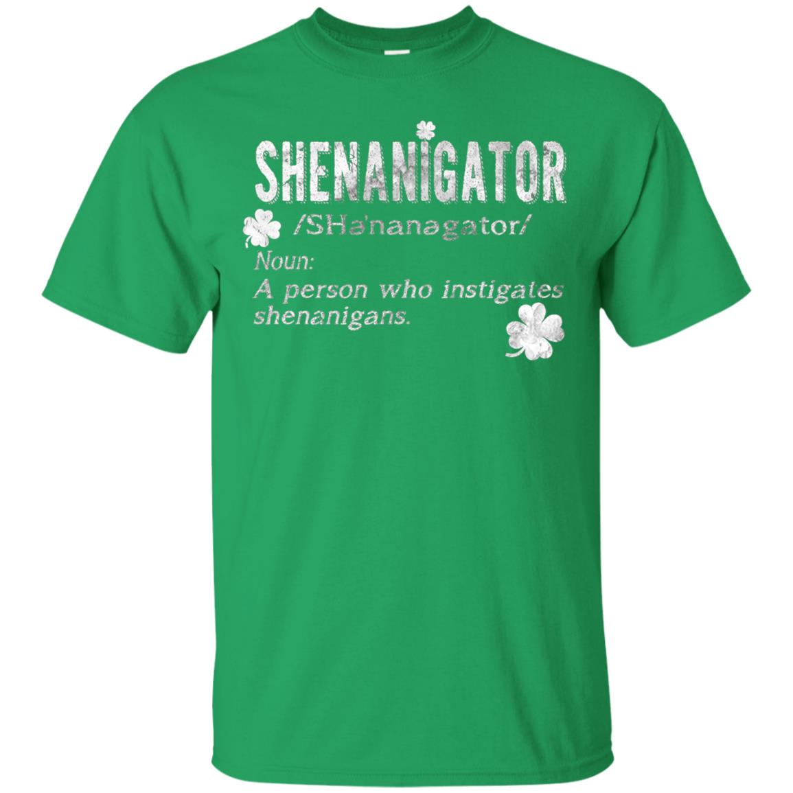 Shenanigator Shamrocks St. Patrick Day Shirt For Irish Irish Green