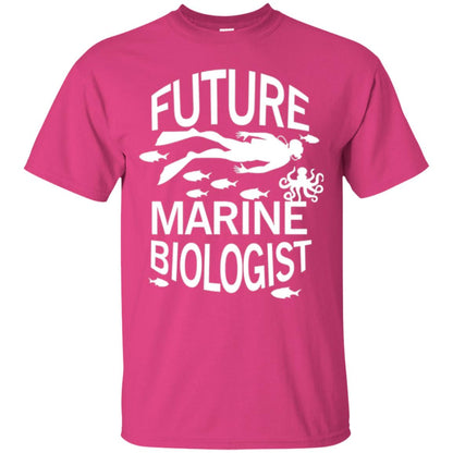 Cute Marine Biologist T-shirt Heliconia