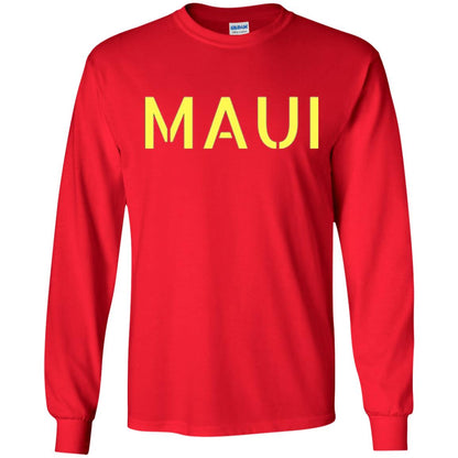 Mauii Hawaii T-shirt Red