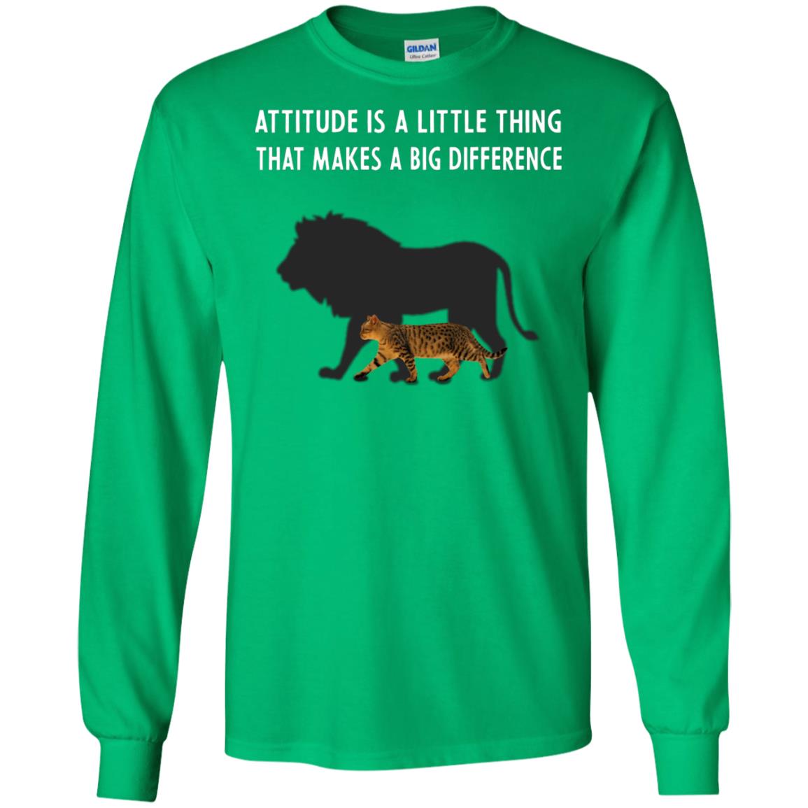 Attitude Is Little Thing That Make A Big Difference Best Quote Shirt Irish Green