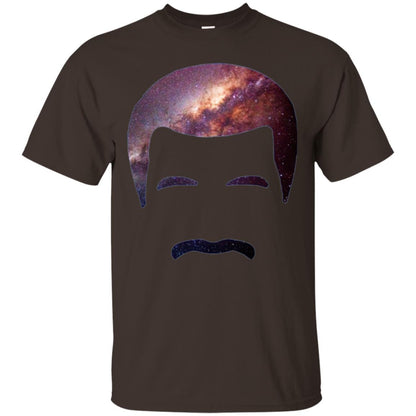 Neil Degrasse Tyson Galaxy T-shirt Dark Chocolate