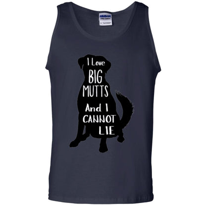 Dog Lovers T-shirt I Love Big Mutts And I Don_t Lie Navy