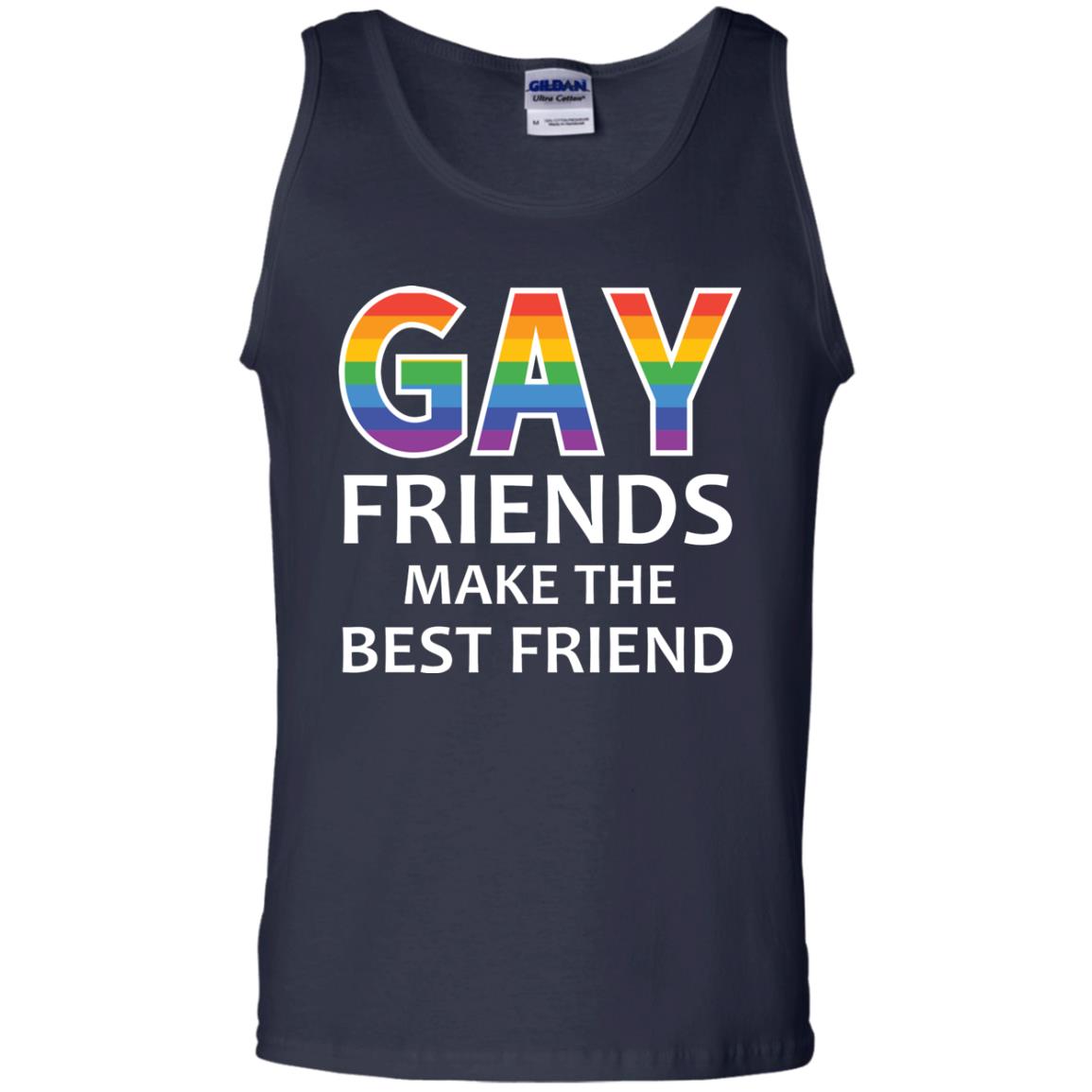 Gay Friends Make The Best Friend Lgbt Shirt Navy