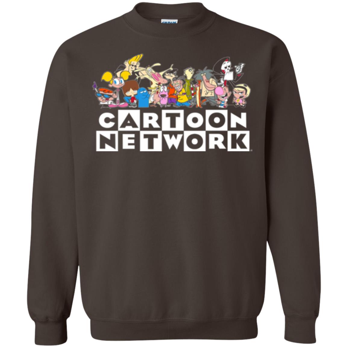 Cartoon T-shirt Classic Character Feature Dark Chocolate
