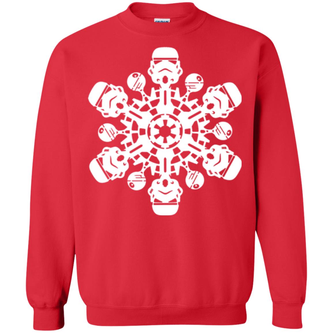 Christmas T-shirt Star Wars Stormtrooper Snowflake Red