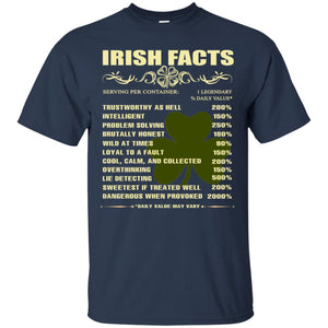 Irish Facts Intelligent Problem Solving ShirtG200 Gildan Ultra Cotton T-Shirt