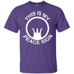 This Is My Peace Sign Shirt