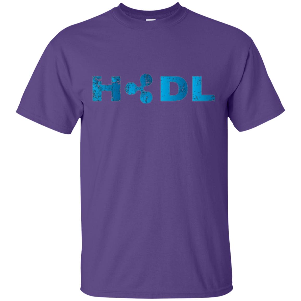 Hodl Ripple T-shirt Hold The Cryptocurrency Xrp Purple