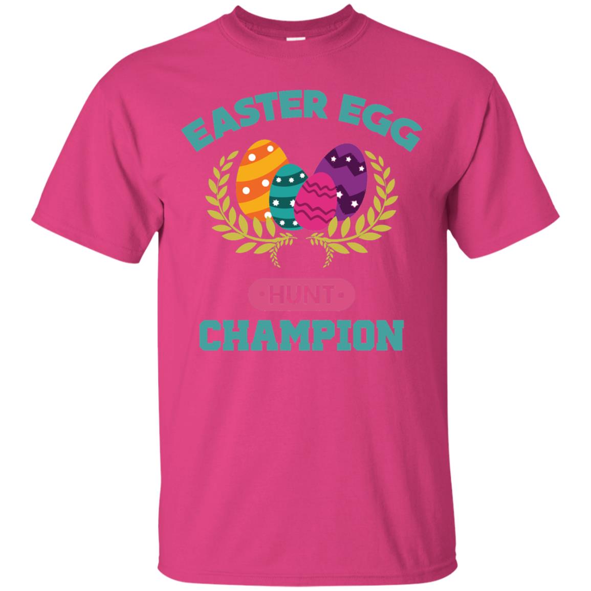 Easter Egg Hunt Champion Easter Day T-shirt Heliconia