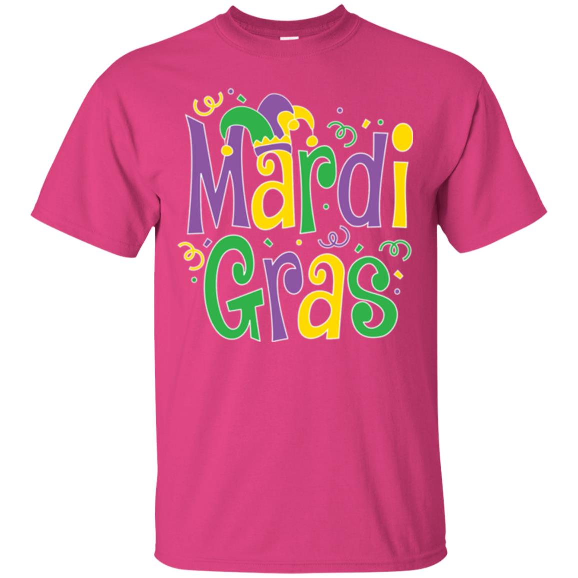 Mardi Gras T-shirt Mardi Gras Party T-shirt Heliconia
