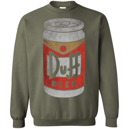 Beer Lovers T-shirt Duff Beer Military Green