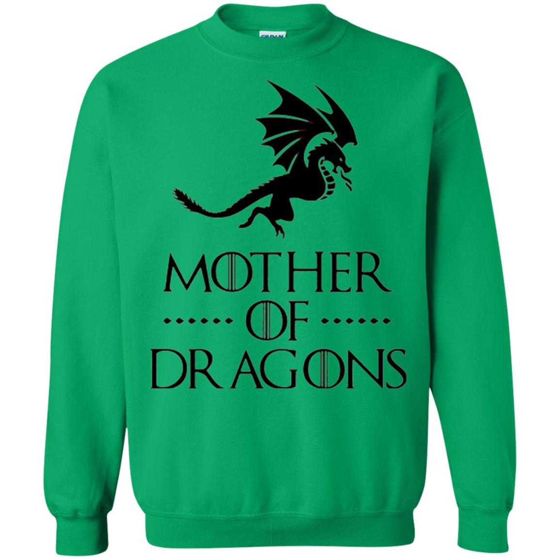 Throne Dragon T-shirt Mother Of Dragons Game Irish Green