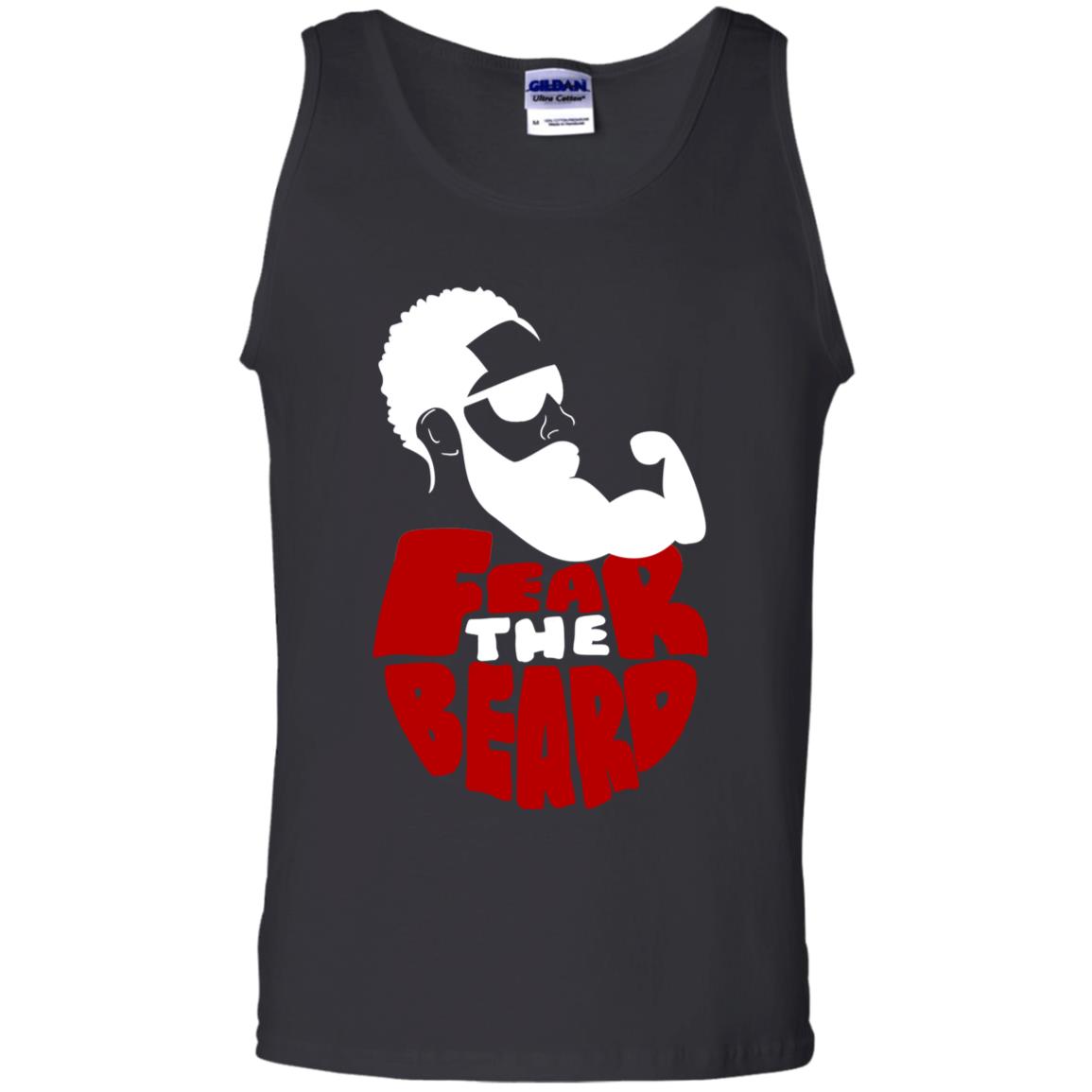 Fear The Beard No Shave November Gift Shirt For Mens Black