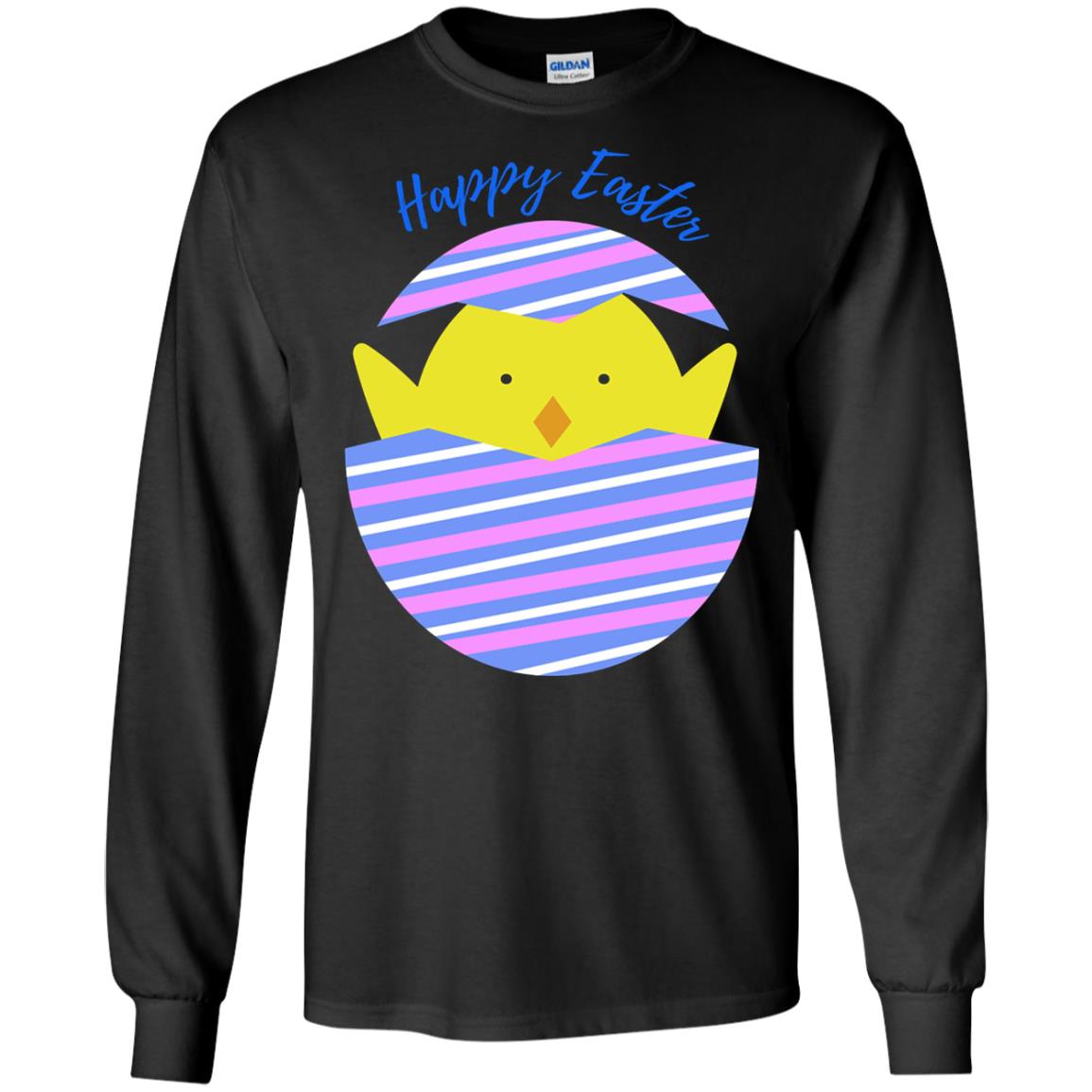 Easter Shirt Happy Easter Black