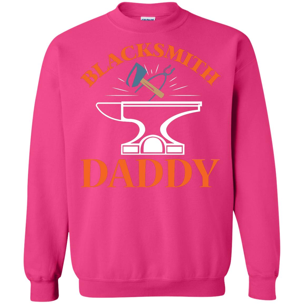 Blacksmith Daddy Happy Father's Day Shirt Heliconia