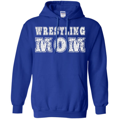Wrestling Mom Mommy T-shirt Royal
