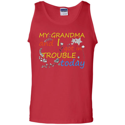 My Grandma And I Got In Trouble Today Shirt Red