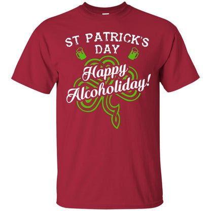 St. Patrick's Day T-shirt Happy Alcoholiday Cardinal