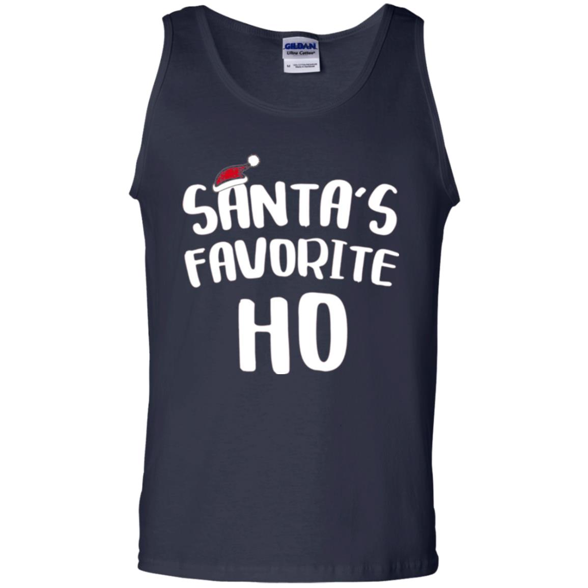 Christmas T-shirt Santa_s Favorite Ho Navy