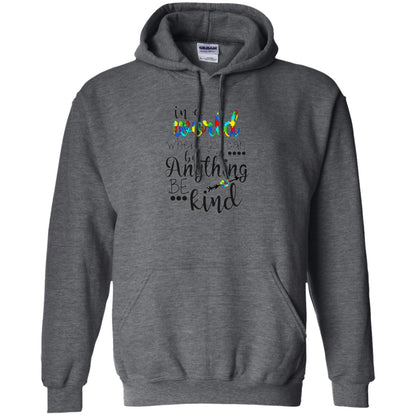 Choose Kind T-shirt In A World Where You Can Dark Heather
