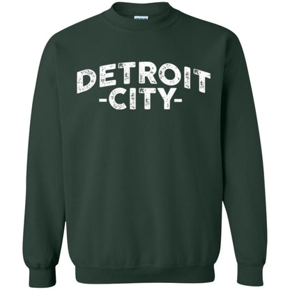 Detroit Michigan T-shirt Forest Green