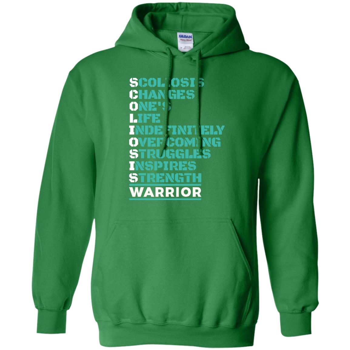 Changes One_s Life Indefinitely Overcoming Struggles Inspires Strength Coliosis Warrior Irish Green