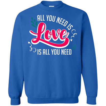 All You Need Is Love T-shirt Royal