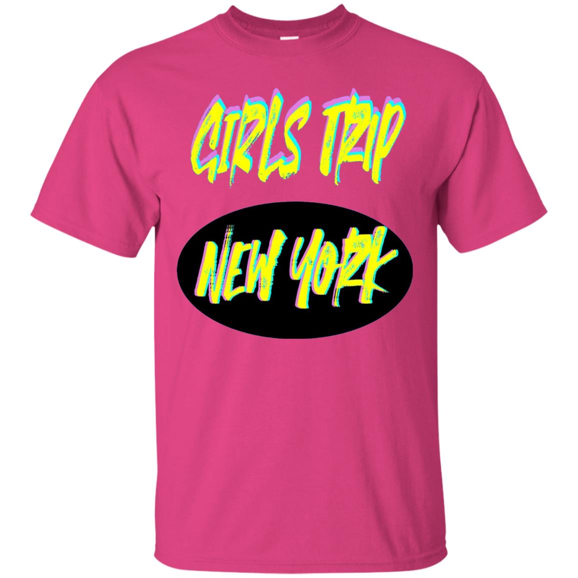 Girls Trip New York T-shirt Heliconia