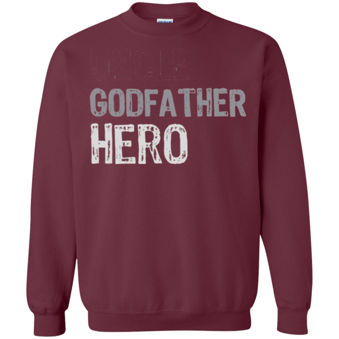 Uncle T-shirt Uncle Godfather Hero Maroon