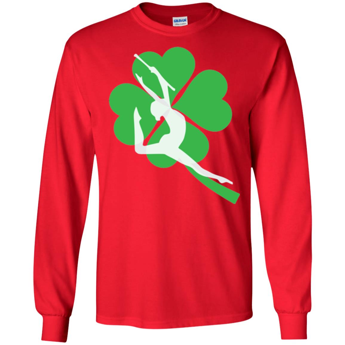 Baton Twirling Lover Saint Patrick's Day Red