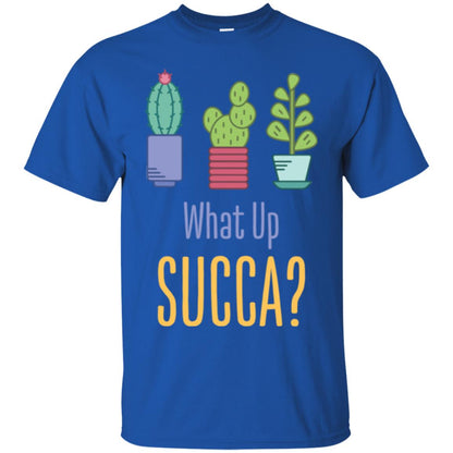Cactus T-shirt What Up Succa Royal