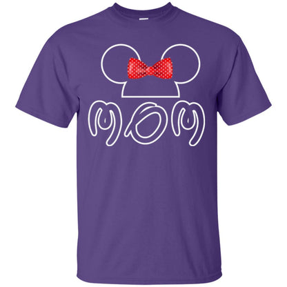 Minnie Mom T-shirt Purple