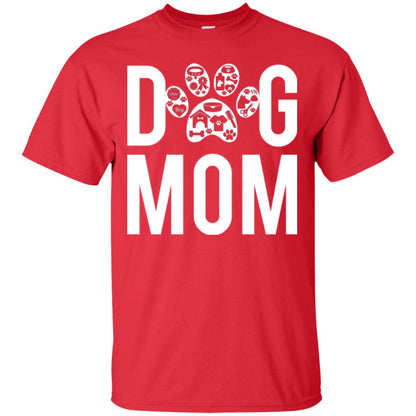 Mommy T-shirt Dog Mom Red