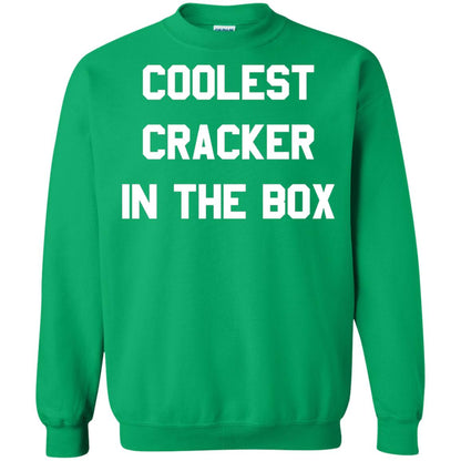 Coolest Cracker In The Box T-shirt Irish Green