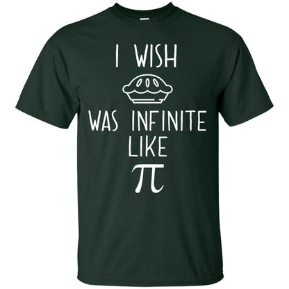 Funny Pi Day Shirt I Wish Pie Was Infinite Like Pi Forest