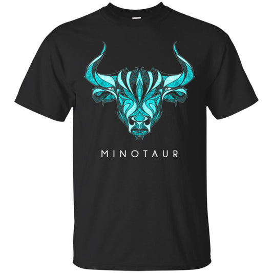 Greek Mythology Lover T-shirt Minotaur T-shirt Black