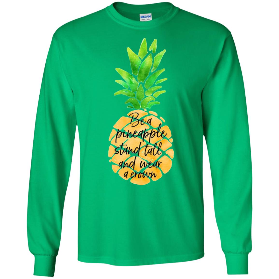 Funny Pineapple T-shirt Irish Green