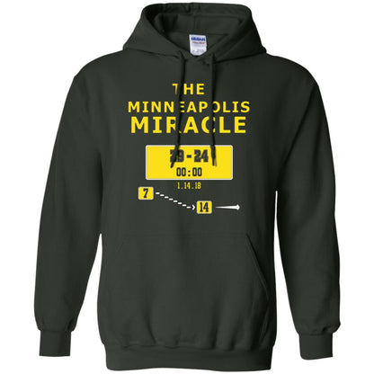 Football Lover T-shirt The Minneapolis Miracle Forest Green