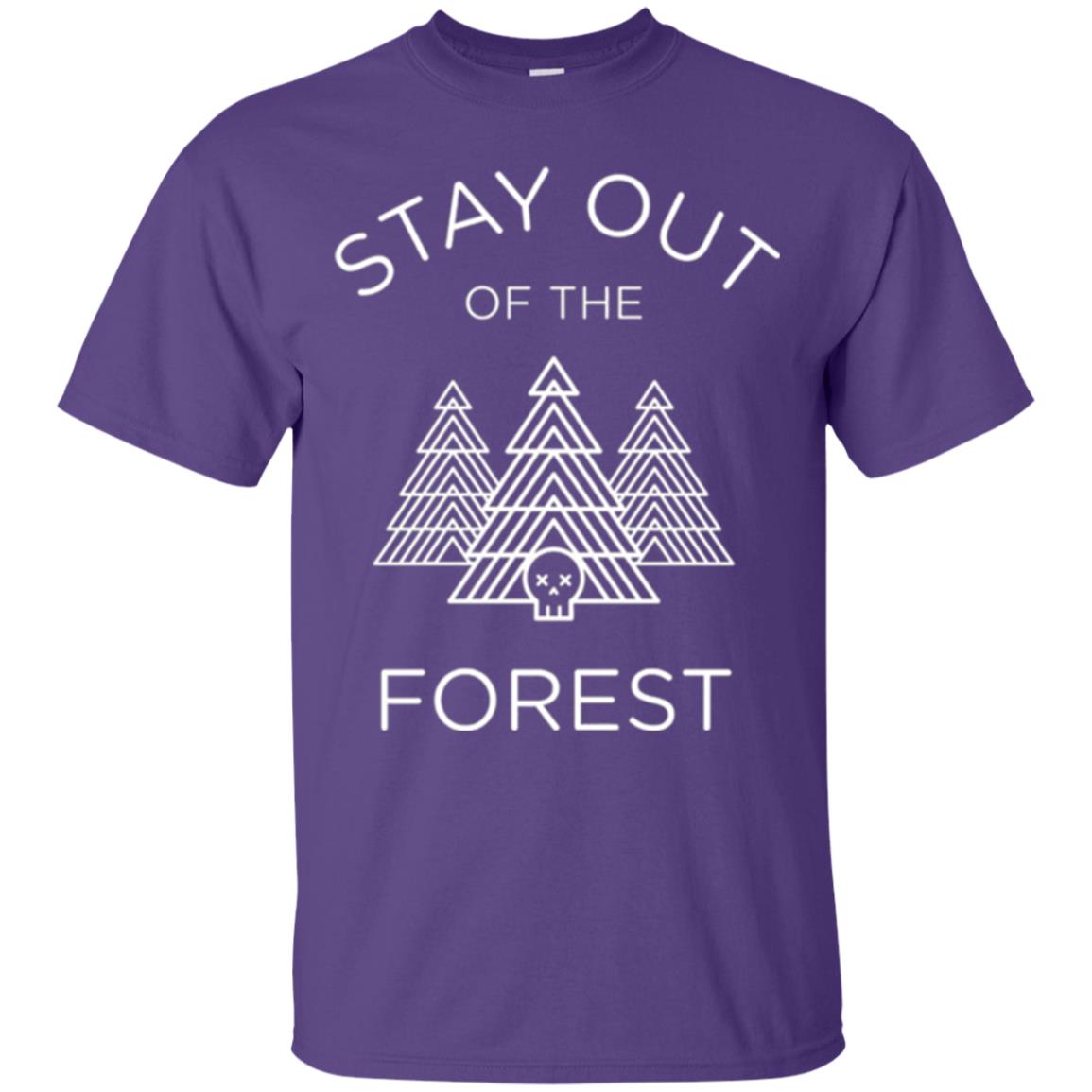 Murderino T-shirt -stay Out Of The Forest Purple