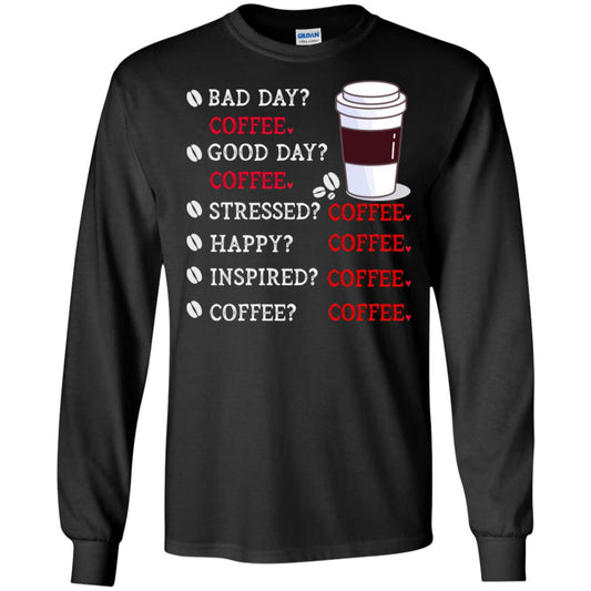 Coffee Idea Gift Shirt For Mens Womens Black