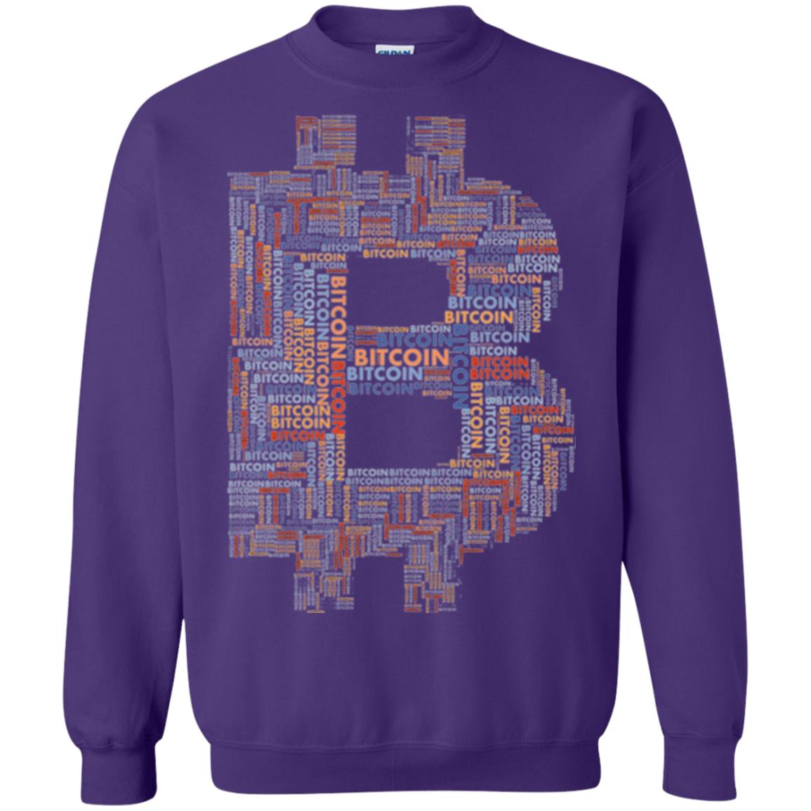 Bitcoin T-shirt Purple