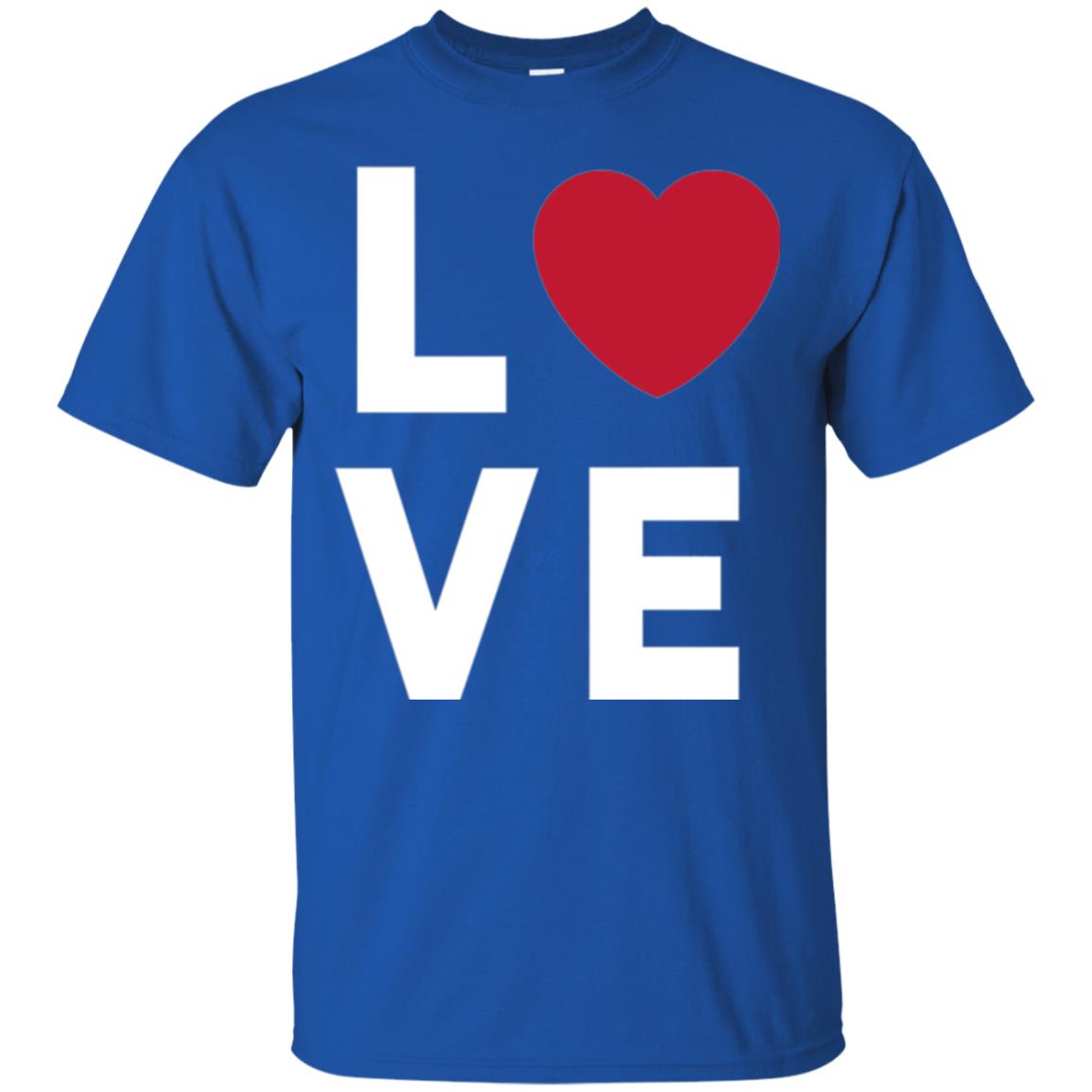 Love Heart T-shirt Royal